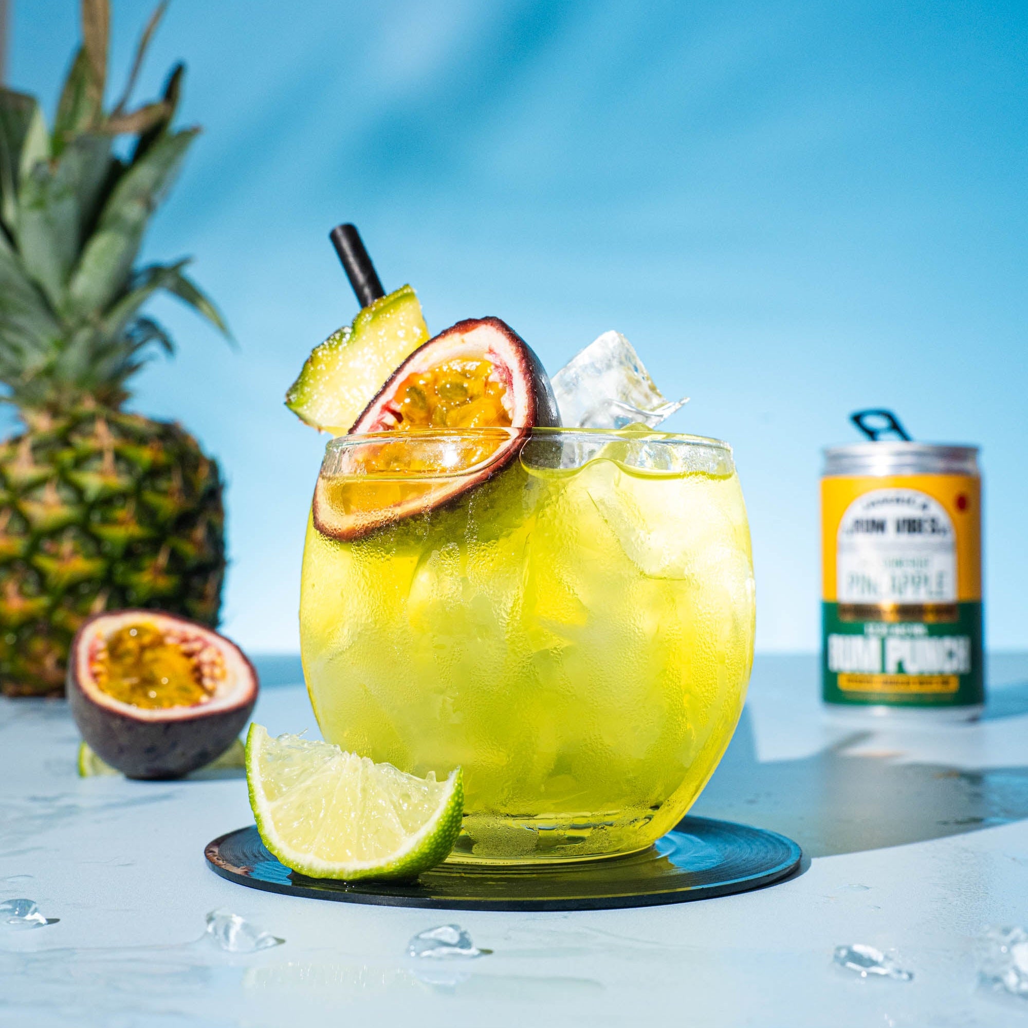 Passionfruit Pineapple Rum Punch