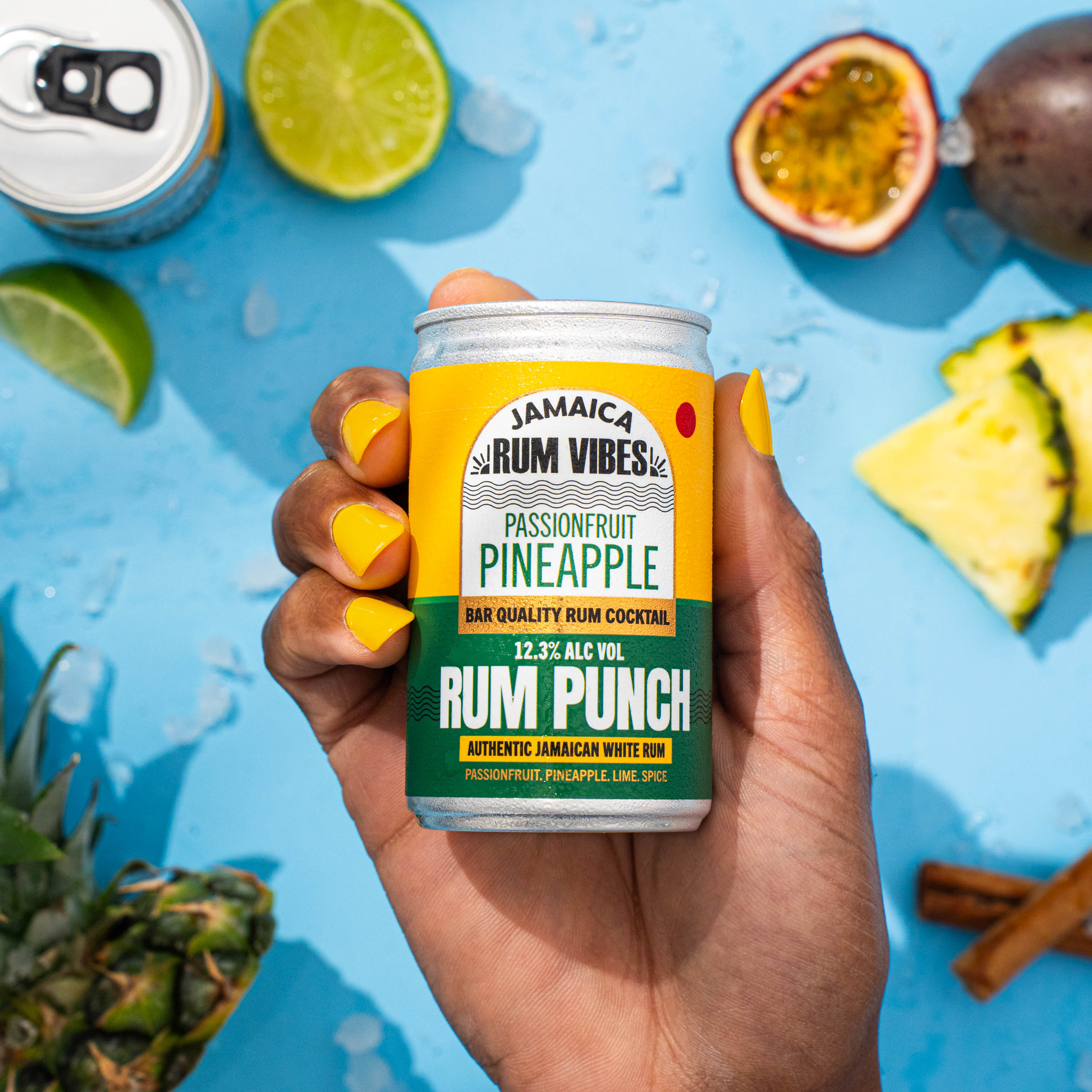 Passionfruit Pineapple Rum Punch
